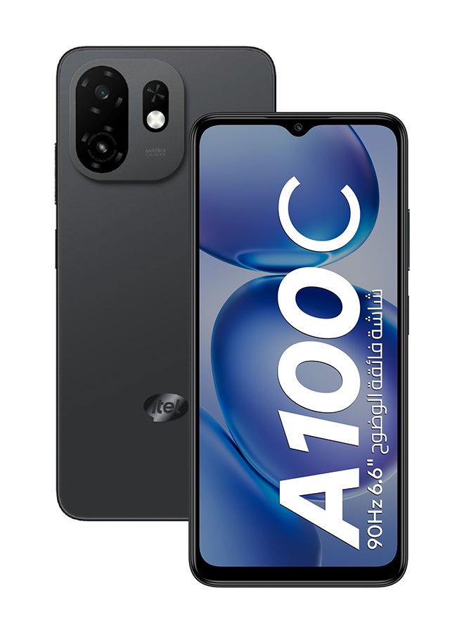 ITEL A100c Pure Black 3+5GB RAM 64GB 4G - Middle East Version - Image 2