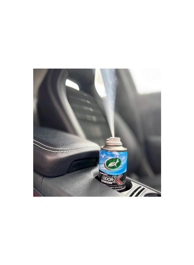 Turtle wax Odor-X Whole Car Blast Odor Eliminator Savage Ice 100ml – Instant Car Air Freshener, Eliminates Smoke, Food & Pet Odors, Long-Lasting Fresh Scent - Image 5