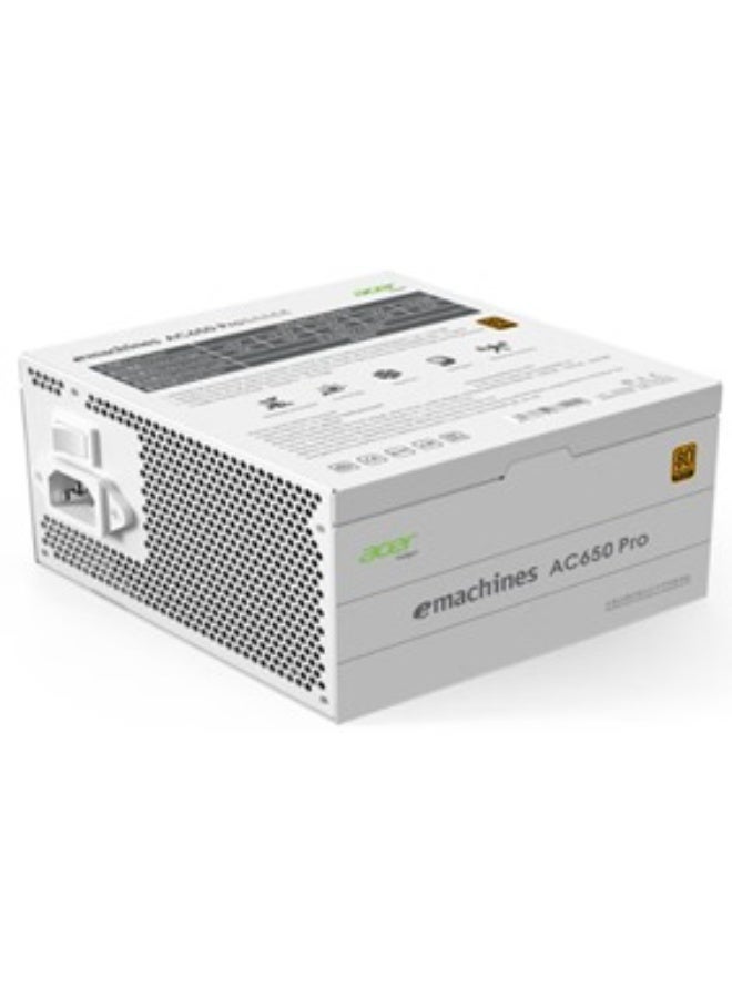 Acer AC-650PRO Power Supply – 80 PLUS Bronze