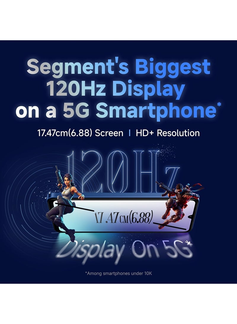 Xiaomi Redmi 14C 5G (Stargaze Black, 6GB RAM, 128GB Storage) | Superfast 4nm Snapdragon 4 Gen 2 | 120Hz 17.47cm (6.88-inch) Display | 5160mAh Battery | 50MP Dual Camera | Premium Starlight Design - Image 5