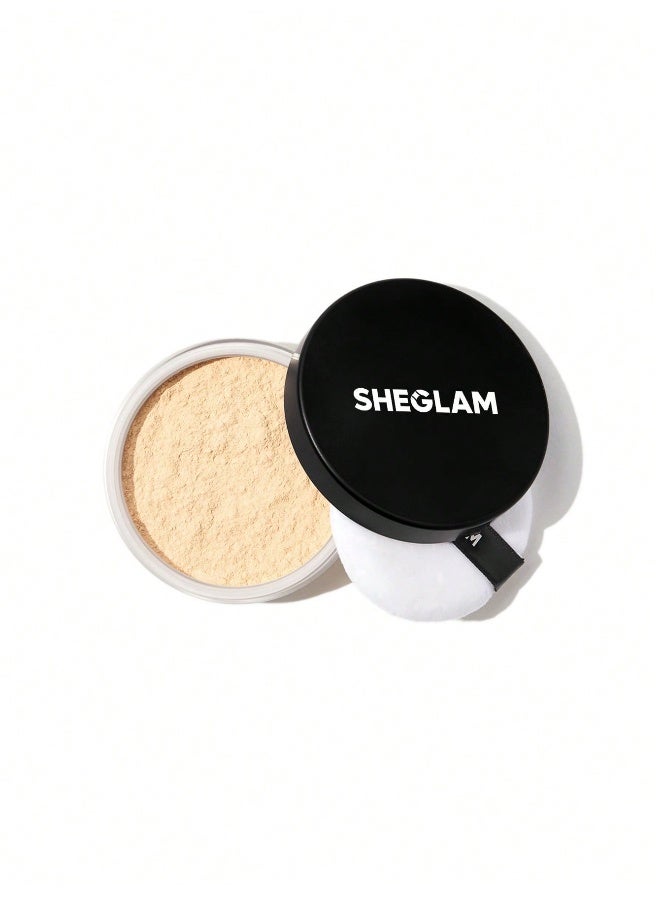 SHEGLAM Baked Glow Setting Powder- Banana - Image 1