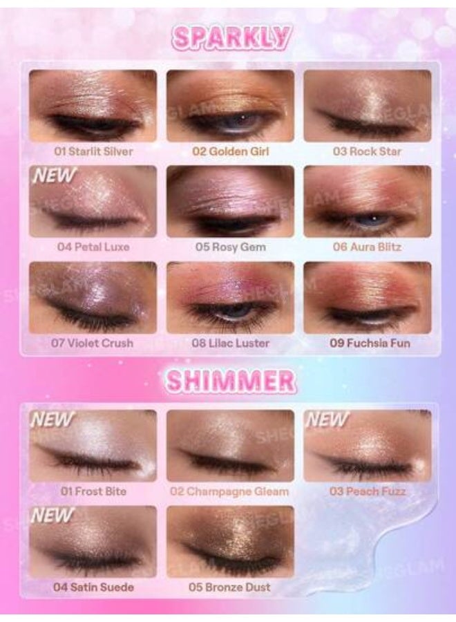 شيجلام Crystal Jelly Glaze Stick- Petal Luxe - Image 4