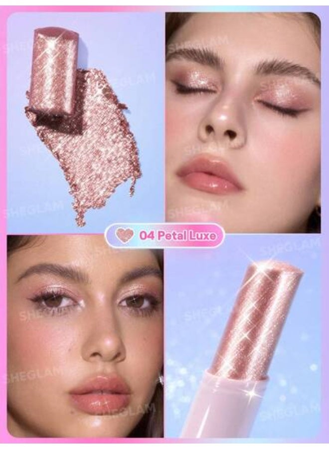 شيجلام Crystal Jelly Glaze Stick- Petal Luxe - Image 3