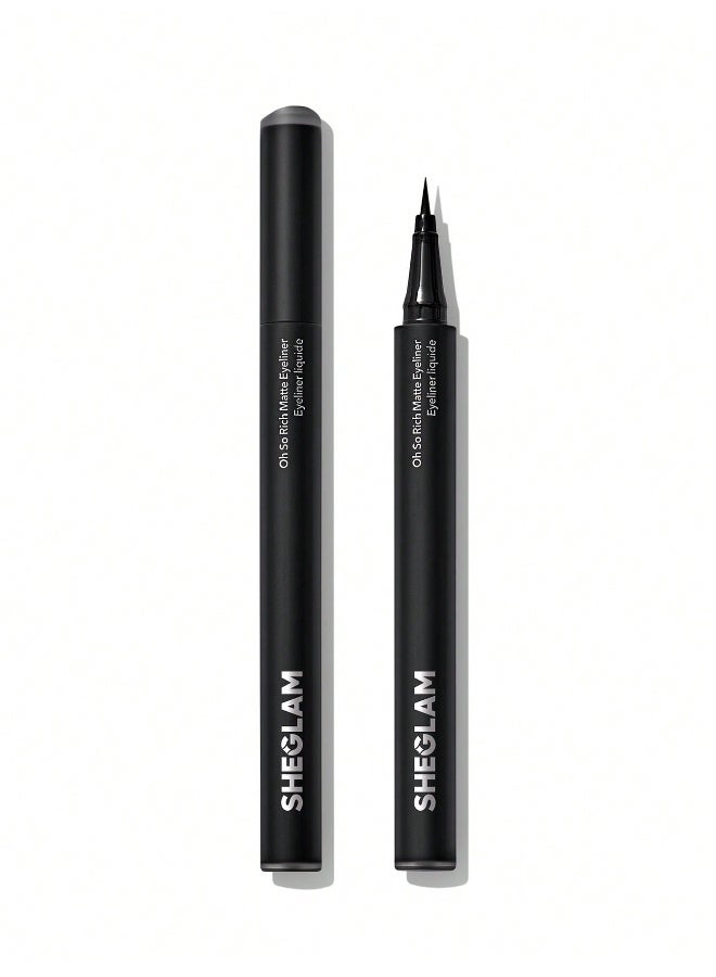 شيجلام Oh So Rich Matte Eyeliner black - Image 1