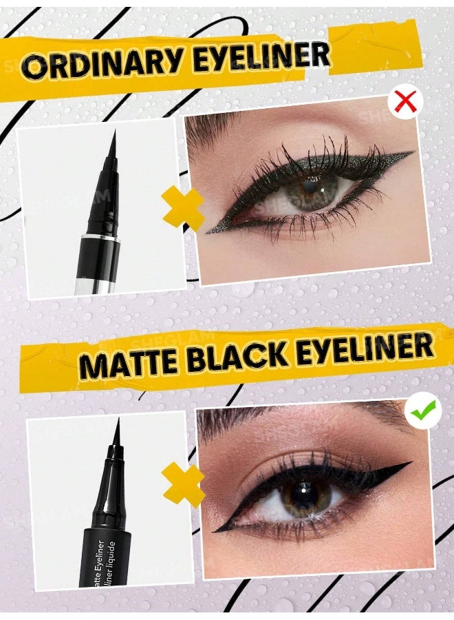شيجلام Oh So Rich Matte Eyeliner black - Image 2