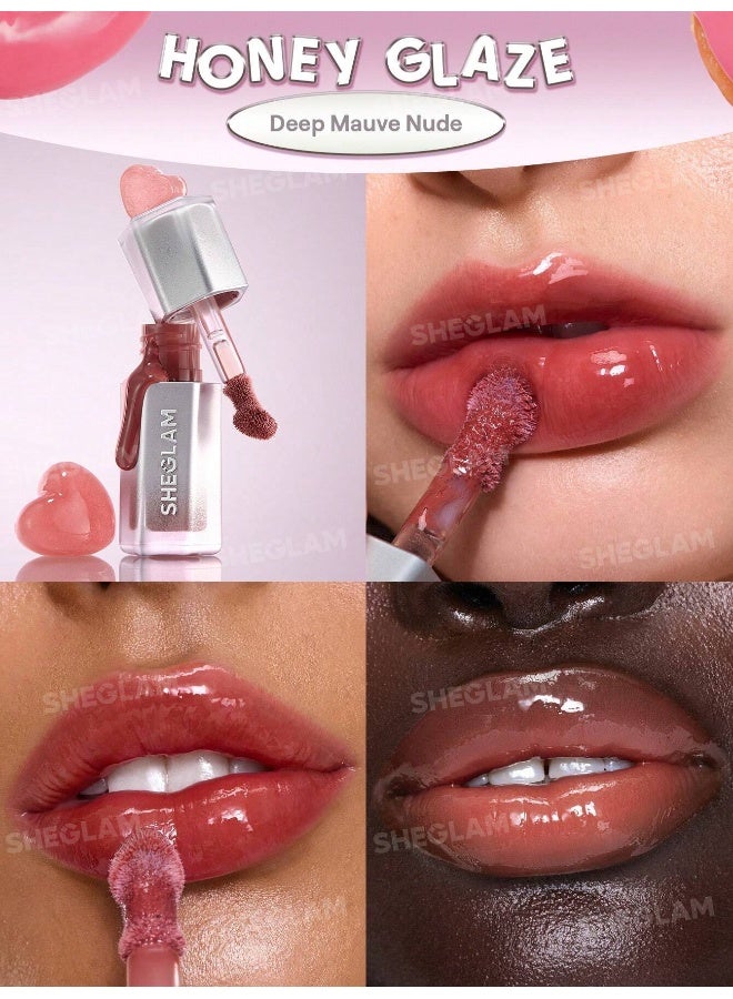 شيجلام Glass Lock Air Gloss- Honey Glaze - Image 2