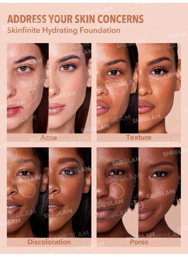 شيجلام Skinfinite Hydrating Foundation- Shell - Image 3