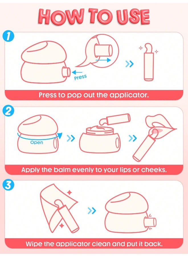 شيجلام Hydra Jelly Pocket Lip Jam- Strawberry Splash - Image 4