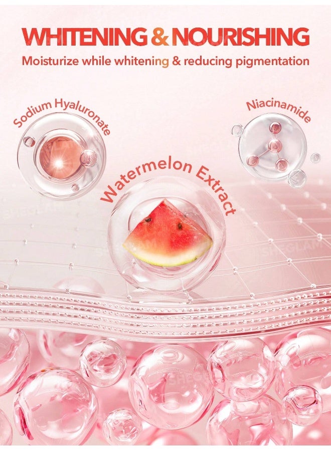 شيجلام Melon Melt Niacinamide Serum Primer clear - Image 5