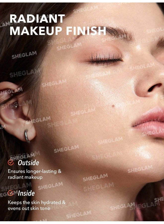 شيجلام Melon Melt Niacinamide Serum Primer clear - Image 3