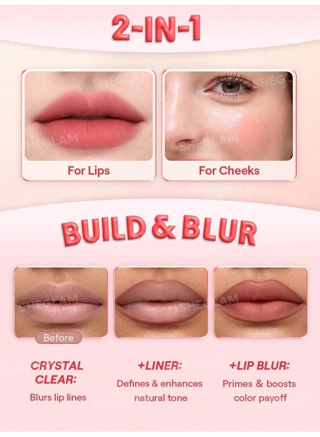 شيجلام Bounce Putty Pocket Lip Pot- Sangria Slay - Image 4