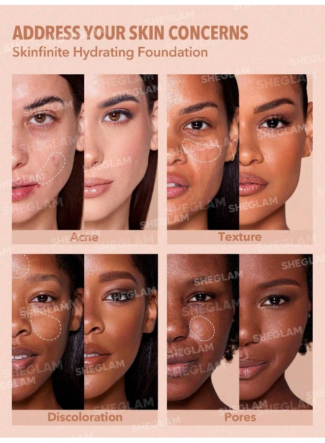 شيجلام Skinfinite Hydrating Foundation- Nude - Image 3
