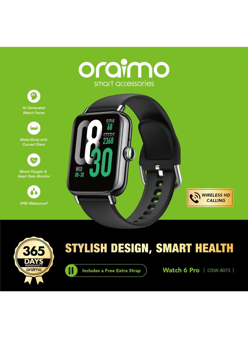 ORAIMO Smartwatch - Watch 6 Pro Chrome - Image 2