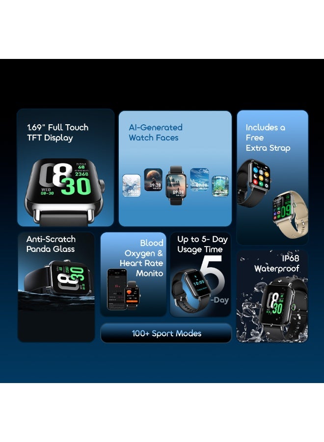 ORAIMO Smartwatch - Watch 6 Pro Chrome - Image 4