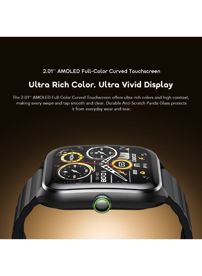 ORAIMO AMOLED Smartwatch - Watch Nova 2 Lite Black - Image 4