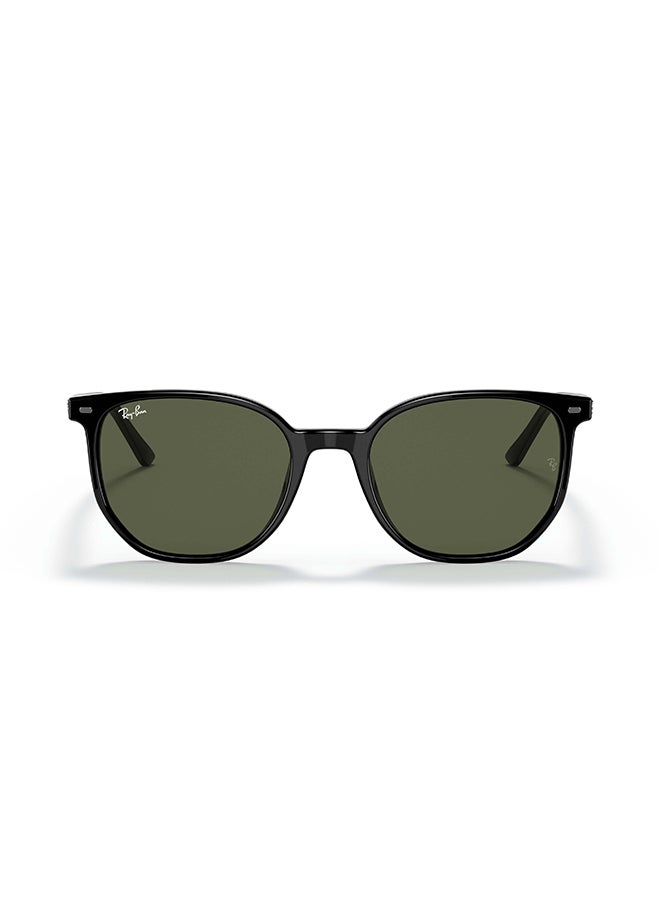 Ray-Ban Elliot RB2197 901/31 Unisex's Full Rim Square Sunglasses - Lens Size: 52 mm - Image 1