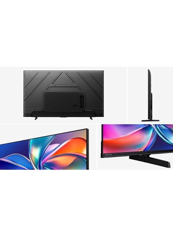 هايسنس تلفاز ذكي QLED 4K من هايسنس بحجم 55 بوصة، 60 هرتز، دولبي أتموس ورؤية، حركة سلسة بالذكاء الاصطناعي وترقية 4K، فيدا، تحكم صوتي. - Image 2