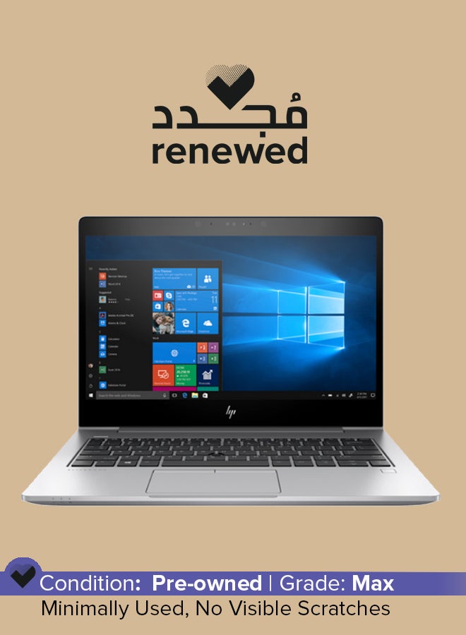 HP Renewed - Elitebook 830 G5 Laptop With 13.3-Inch Display, Intel Core i5 Processor/8th Gen/16GB RAM/256GB SSD/Intel HD Graphics English silver - Image 1