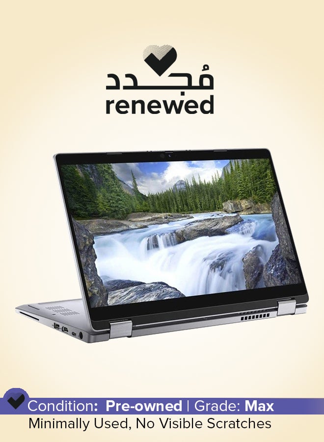 ديل مجدد - لابتوب لاتيتيود 5310 2 في 1 قابل للتحويل مع شاشة FHD بحجم 13.3 بوصة، معالج i7/رباعي النواة/الجيل العاشر/ذاكرة RAM سعة 16GB/قرص SSD سعة 256GB/رسومات Intel UHD/ويندوز 11 برو - Image 1