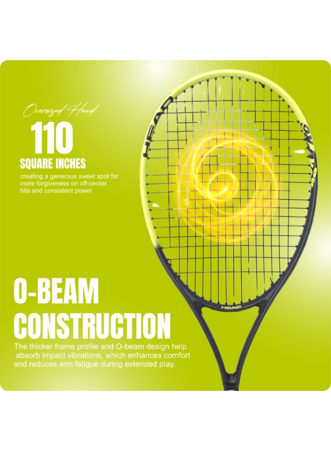 HEAD Tour Pro Tennis Racquet Strung – Lightweight Performance Tennis Racket with Oversize Head, Pre-Strung Strings, Power and Control for Beginner to Intermediate Players - Premium tennis_racquets designed for performance, durability, and comfort - Image 4