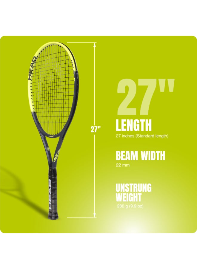 HEAD Tour Pro Tennis Racquet Strung – Lightweight Performance Tennis Racket with Oversize Head, Pre-Strung Strings, Power and Control for Beginner to Intermediate Players - Premium tennis_racquets designed for performance, durability, and comfort - Image 3