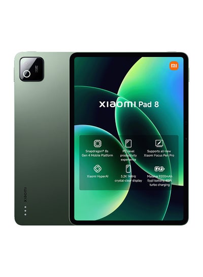 Xiaomi Pad 8 Green8GB RAM 256GB WiFi with Free adaptor + Keyboard