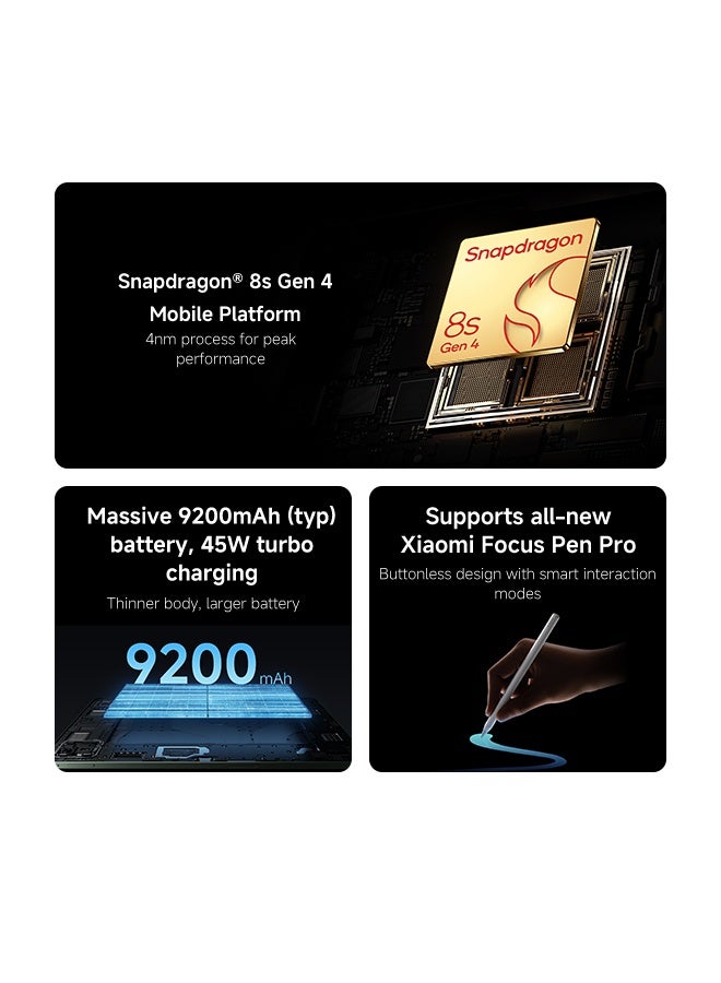 شاومي باد 8 أخضر 8 جيجابايت رام 256 جيجابايت واي فاي + قلم ولوحة مفاتيح - مع محول 3 دبابيس - نسخة عالمية - Image 5
