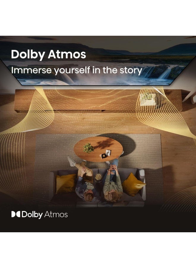 هايسنس تلفاز ذكي 65 بوصة ULED MiniLED من هايسنس 4K، محرك الذكاء الاصطناعي Hi-View، وضع الألعاب 144Hz PRO، مضخم صوت مدمج، QLED، Dolby Vision.Atmos - Image 5