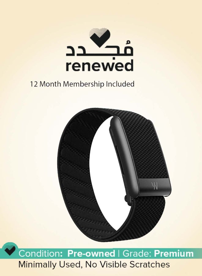 وهووب مجدد - بيك - عضوية لمدة 12 شهر - 5.0 جهاز قابل للارتداء للصحة واللياقة البدنية - متتبع النشاط والنوم على مدار 24/7 مع معدل ضربات القلب - Image 1