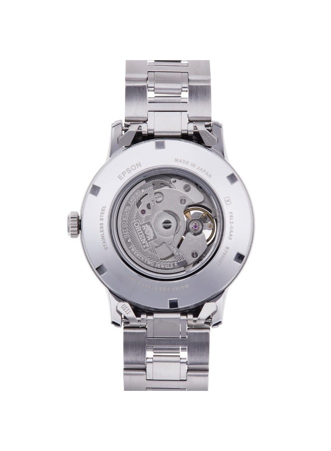 ORIENT Men's Orient Classic Sun and Moon Open Heart Automatic RA-AS0008B30B - Image 3