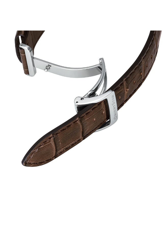 ORIENT Men's Orient Star Open Heart Leather Strap Watch for  men RE-AV0006Y00B - Image 3