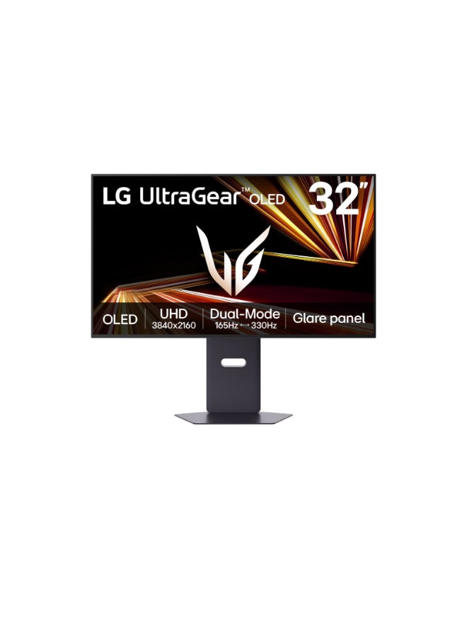 إل جي شاشة الألعاب UltraGear 32 بوصة GX8 OLED 4K، AMD FreeSync™ Premium Pro، DisplayHDR™ True Black 400، لوحة مضادة للتوهج - Image 1