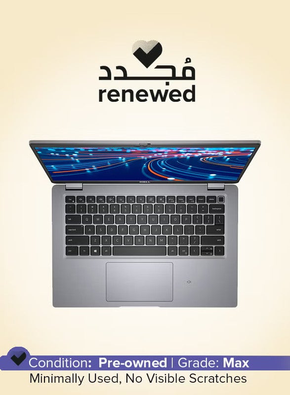 DELL Renewed - Latitude 5421 Laptop With 14-Inch Full HD Display,Core i7 1185G7 Processor/11th Gen/16GB RAM/512GB SSD/Intel Iris Xe Plus Graphics/Windows 10 English/Arabic silver - Image 1