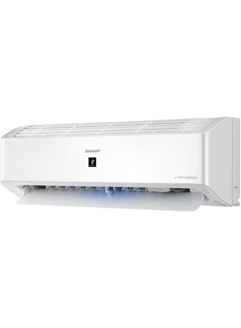 SHARP Split Air Conditioner 2.25 HP Cool Inverter Plasma Cluster, White AH-XP18BME AH-XP18BME white - Image 1