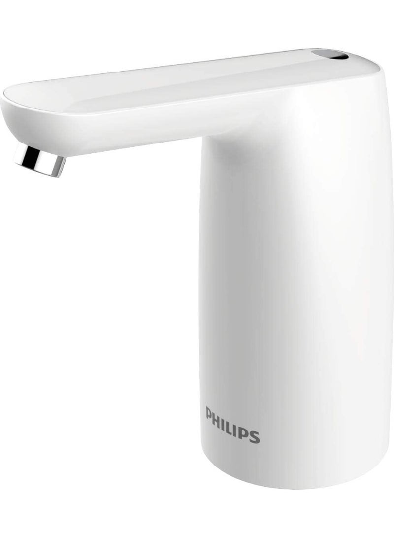 فيليبس Electric Water Pump 5 Gallon Bottle USB Charging Portable for Home, Kitchen, Office, Camping etc  - White - AWP1721WH 1 L 1 W AWP1721WH AWP1721WH - Image 1