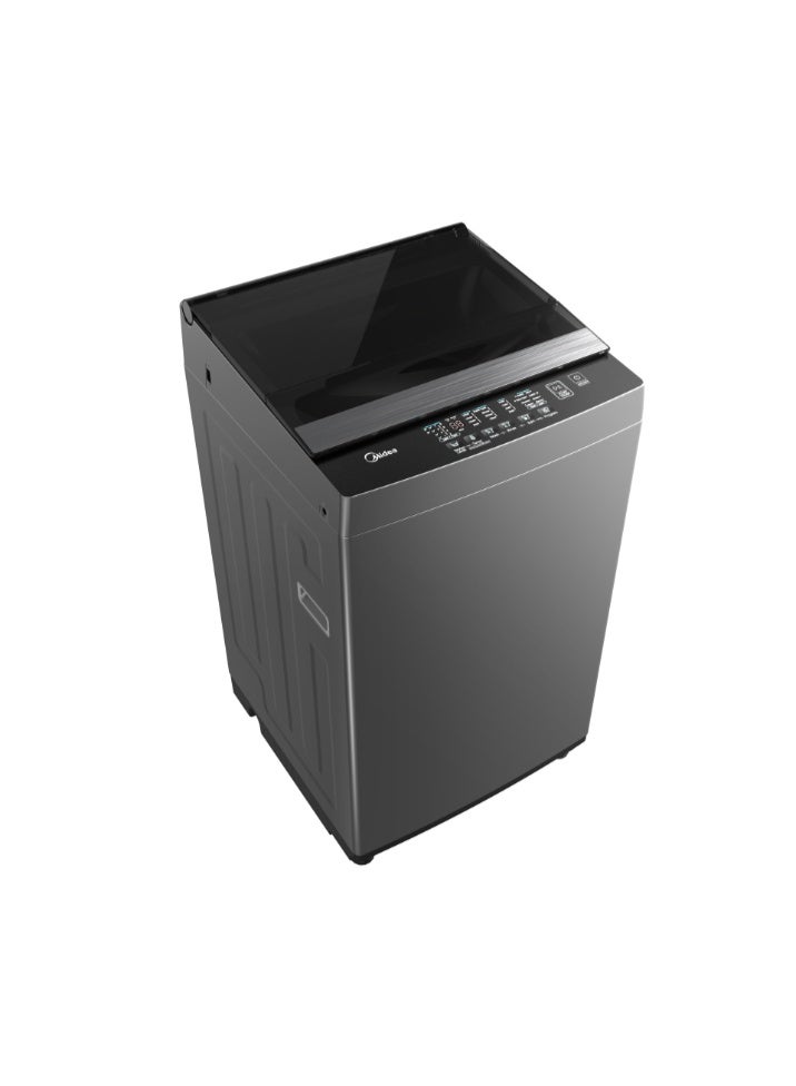 Midea Top Loading Washing Machine - LED Display - Blanket Washer - Shoes Clean Program 9 kg MA102W90P-GK Titanium Grey - Image 2