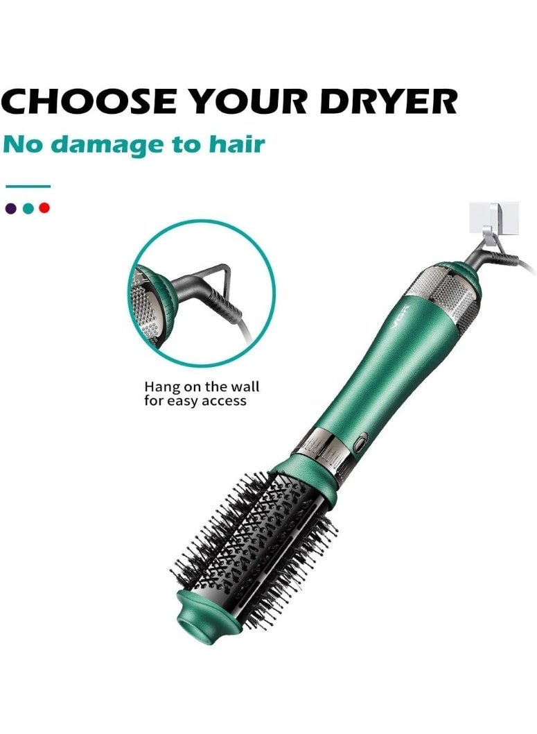 Vgr V-493 Professional 4In1 Hot Air Styler With Ceramic Coating & Overheating Protection Technology (High Power Of 1000 Watts, Green) - Image 5