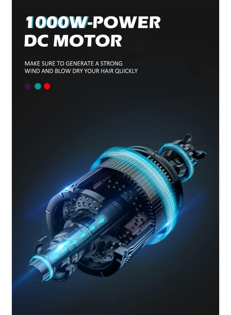 Vgr V-493 Professional 4In1 Hot Air Styler With Ceramic Coating & Overheating Protection Technology (High Power Of 1000 Watts, Green) - Image 4