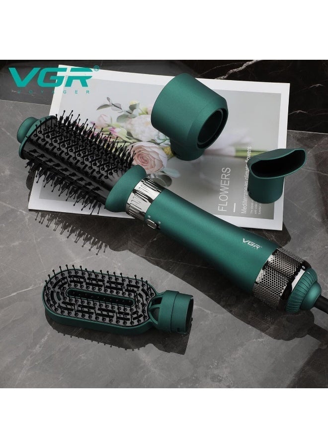 Vgr V-493 Professional 4In1 Hot Air Styler With Ceramic Coating & Overheating Protection Technology (High Power Of 1000 Watts, Green) - Image 2