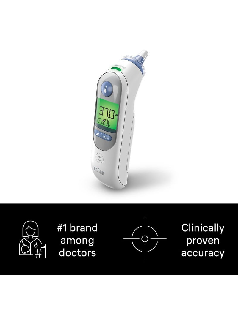 Braun ThermoScan 7, Ear Thermometer, Age Precision with Colour Coding - IRT 6520 White - Image 4
