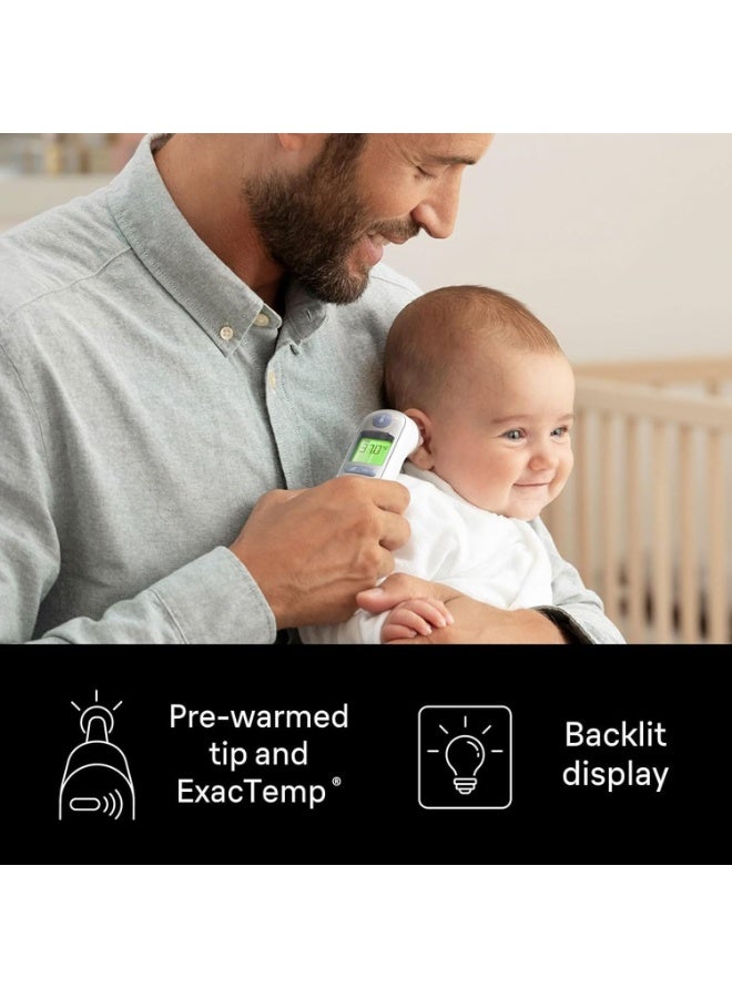 Braun ThermoScan 7, Ear Thermometer, Age Precision with Colour Coding - IRT 6520 White - Image 5