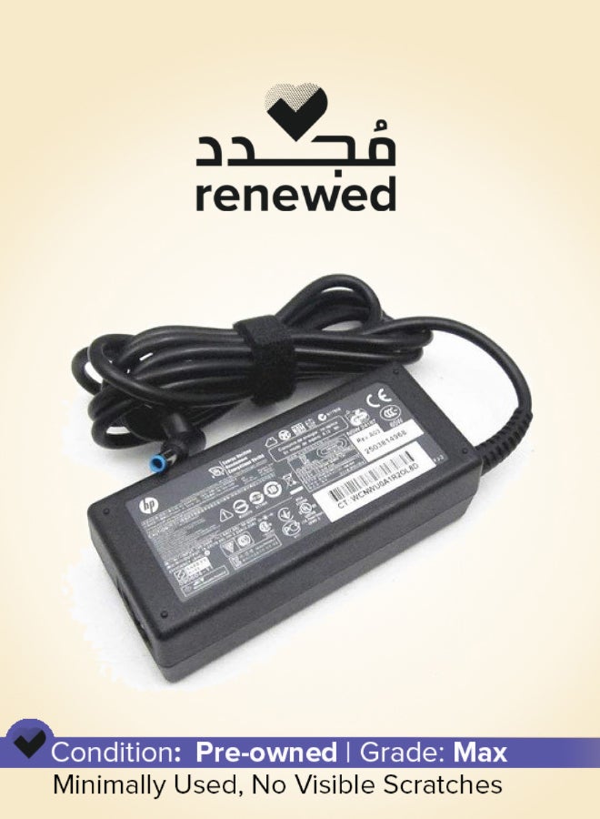 HP Renewed - Original 709985-002 19.5V 3.33A Laptop Adapter/Charger black - Image 1