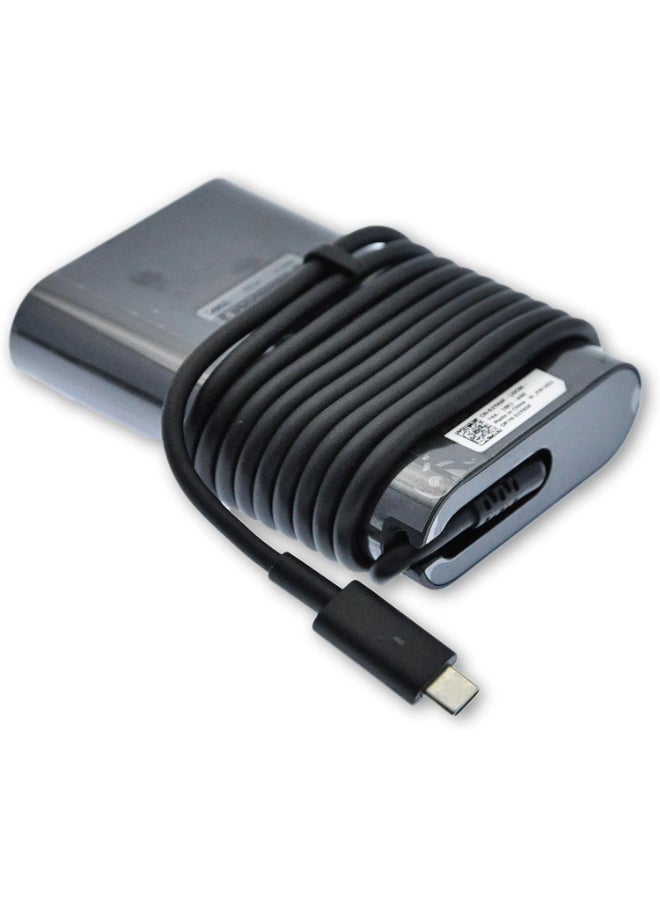 ديل Renewed - Latitude 65W USB-C Power Adapter Charger for Models 3400, 3500, 7200 2-In-1, 7300, 7400 black - Image 2