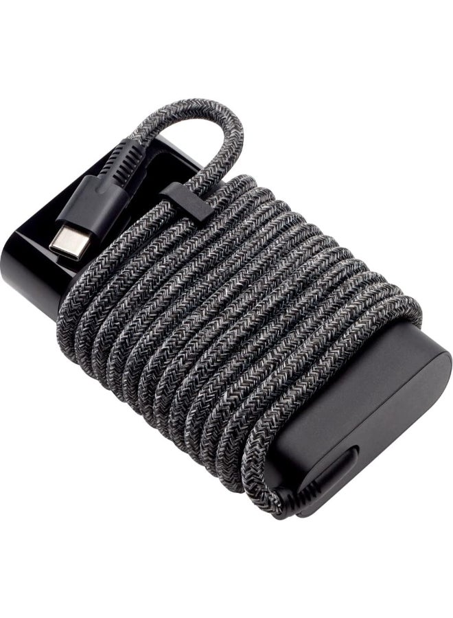 HP Renewed - 65W USB-C Laptop Charger Black - Image 2