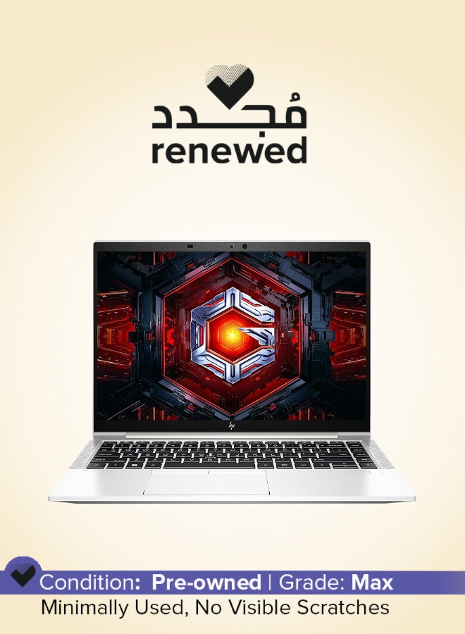 HP Renewed - EliteBook 845 G7 Laptop With 14-Inch FHD+ Display,AMD Ryzen 3 PRO 4450U Processor/Hexa Core/16GB RAM/512GB SSD/Windows 11 Silver - Image 1