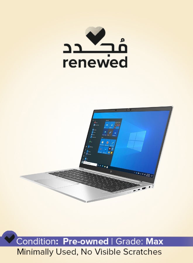 HP Renewed - EliteBook 845 G7 Laptop With 14-Inch Full HD Display,Ryzen 5 Processor/Hexa Core/16GB RAM/512GB SSD/Windows 11 Black/Silver - Image 1