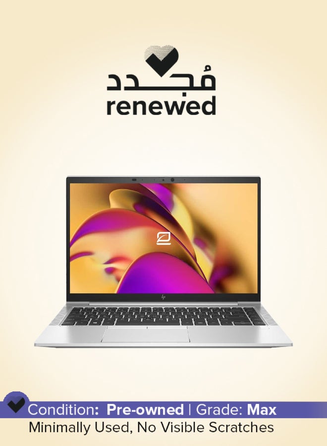 HP Renewed - EliteBook 840 G7 Laptop With 14-Inch FHD+ Display,Core i5-10310U Processor/Quad Core/10th Gen/16GB RAM/512GB SSD/Windows 11 Silver - Image 1