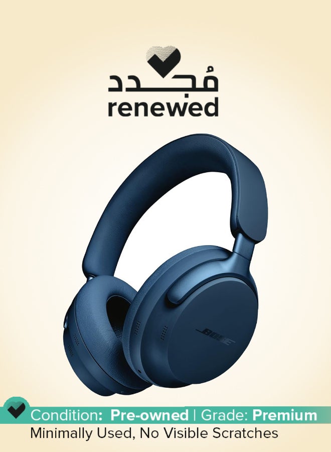 BOSE Renewed - QuietComfort Ultra Bluetooth Headphones LUNAR BLUE - Image 1