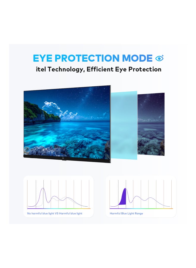 ITEL 50 Inch FHD QLED  Smart Tv Platinum Metallic Frameless Design, Built-in Wi-Fi 2.4Hz, 125% Wider Colour Gamut for Cinema Visuals, Effortless Connectivity With Android, Apps YouTube, Netflix, Prime video, 60Hz, 2 Year Warranty L5060N black - Image 4