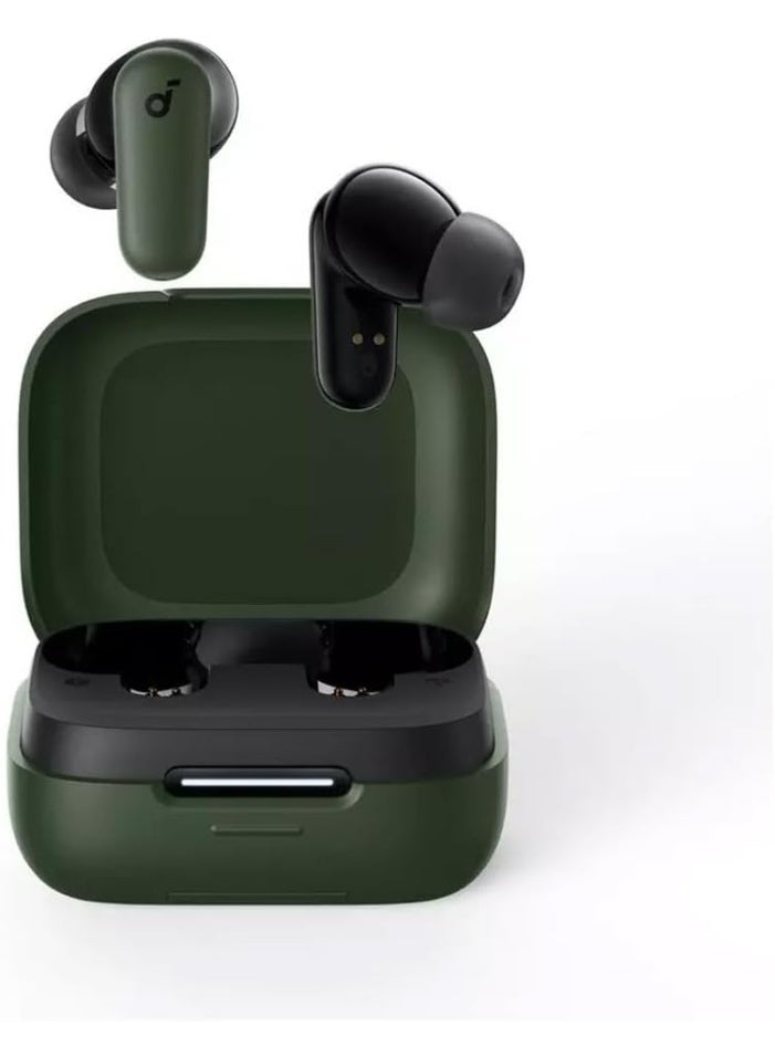 ساوند كور R50i NC by Anker, ETISAL Warranty 18 Months, Noise Cancelling Earbuds, Strong and Smart Noise Cancelling, Powerful Bass, 45H Playtime, 2-in-1 Case and Phone Stand, IP54, Wireless Earbuds, Bluetooth 5.4, App Control Green Green green - Image 3